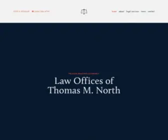 Northlawoffice.com(Thomas M) Screenshot