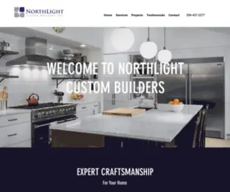 Northlightcustom.com(House Additions & Remodels Mukilteo) Screenshot