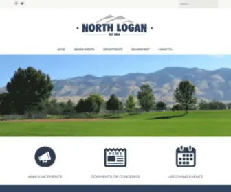 Northlogancity.org(North Logan City) Screenshot