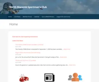 Northmacombmi.org(North Macomb Sportman's Club) Screenshot