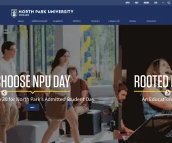 Northpark.edu(North Park University) Screenshot