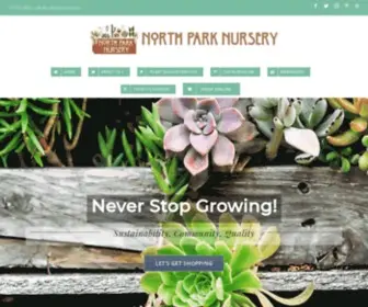 Northparknursery.com(Nursery and Garden Center) Screenshot