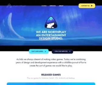 Northplay.co(An Entertainment Design Studio) Screenshot