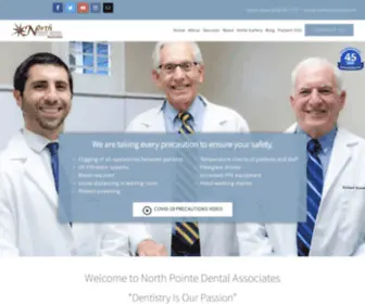 Northpointedental.com(Tampa Dentist) Screenshot