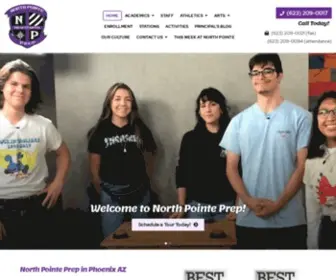 Northpointeprep.com(North Pointe Prep) Screenshot