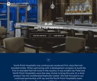 Northpointhospitality.com(North Point Hospitality Group) Screenshot