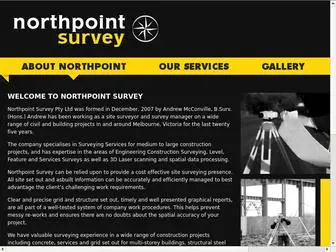 Northpointsurvey.com.au(Site Surveying Melbourne Feature Surveying Melbourne Northpoint Survey Alphington) Screenshot