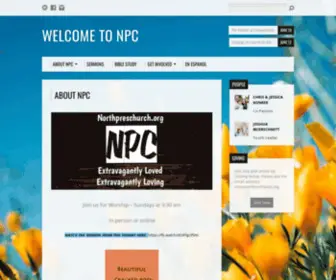 Northpres.org(NPC) Screenshot