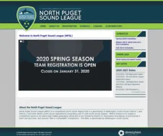 Northpugetsoundleague.org(North Puget Sound League (NPSL)) Screenshot