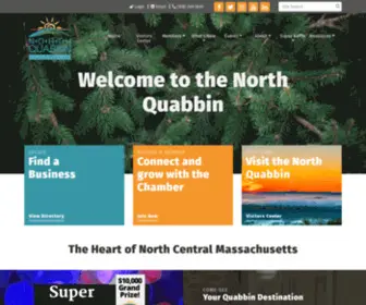 Northquabbinchamber.com(North Quabbin Chamber of Commerce) Screenshot