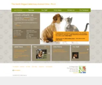 Northregentanimalclinic.com(The North Regent Animal Clinic) Screenshot