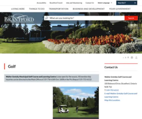 Northridgegolf.ca(Northridgegolf) Screenshot