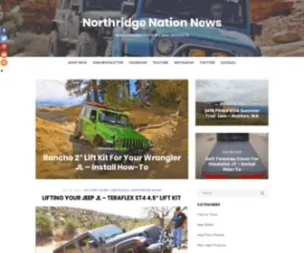 Northridgenation.com(The best place to get Jeep Parts) Screenshot