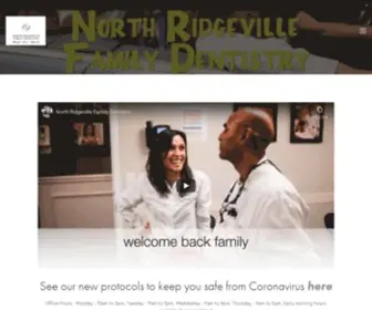 Northridgevillefamilydentistry.com(NORTH RIDGEVILLE FAMILY DENTISTRY) Screenshot