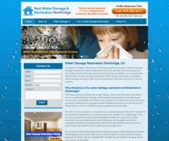 Northridgewaterdamage-CA.com(Water Damage Cleanup) Screenshot