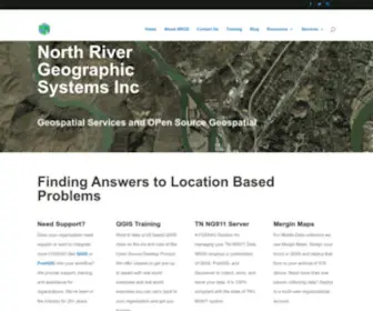 Northrivergeographic.com(North River Geographic Systems) Screenshot