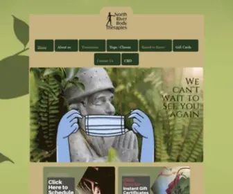 Northrivermassage.com(Massage Therapy) Screenshot