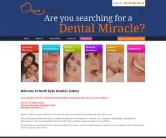 Northrydedentists.com.au(Dental Clinic) Screenshot