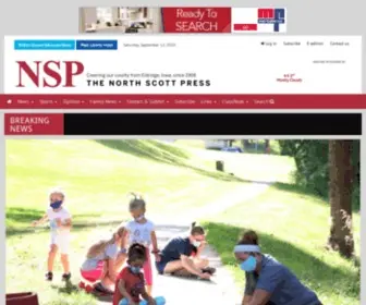 Northscottpress.com(North Scott Press) Screenshot