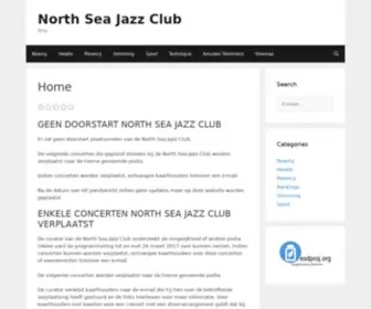 Northseajazzclub.com(North Sea Jazz Club) Screenshot