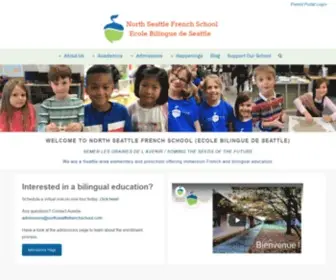 Northseattlefrenchschool.com(North Seattle French School) Screenshot