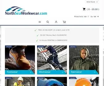 Northseaworkwear.com(North Sea Workwear) Screenshot