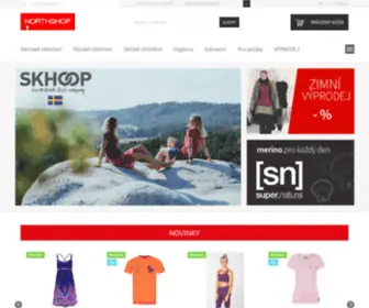 Northshop.cz(NORTH SHOP) Screenshot