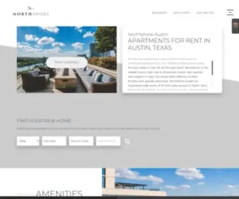 Northshoreaustin.com(Luxury Downtown Austin Apartments) Screenshot