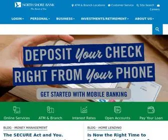 Northshorebank.com(Personal Banking) Screenshot