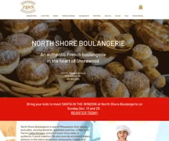 Northshoreboulangerie.com(North Shore Boulangerie) Screenshot