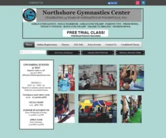 Northshoregymnastics.com(Gymnastics) Screenshot