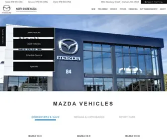 Northshoremazda.net(North Shore Mazda) Screenshot