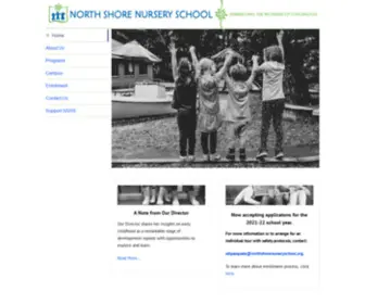 Northshorenurseryschool.org(North Shore Nursery School) Screenshot