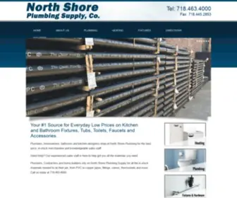 Northshoreplumbingsupply.com(North Shore Plumbing Supply) Screenshot