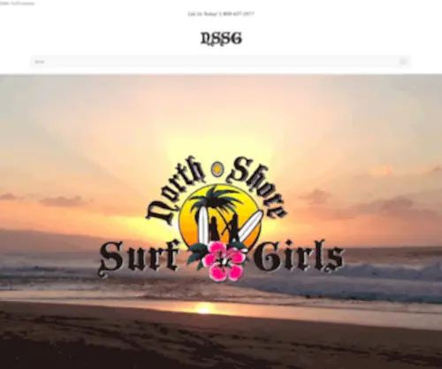 Northshoresurfgirls.com(North Shore Surf Girls) Screenshot