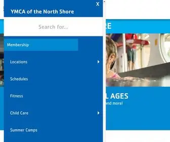 Northshoreymca.org(YMCA of the North Shore) Screenshot