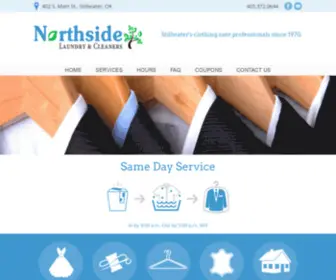 Northsidecleaners.com(Northside Laundry & Cleaners) Screenshot