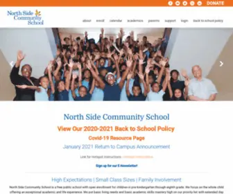 Northsidecommunityschool.org(North Side Community School) Screenshot