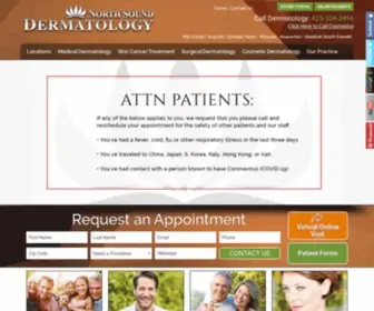 Northsoundderm.com(Dermatologist Seattle) Screenshot