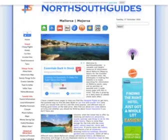Northsouthguides.com(Mallorca Travel & Tourist Information) Screenshot