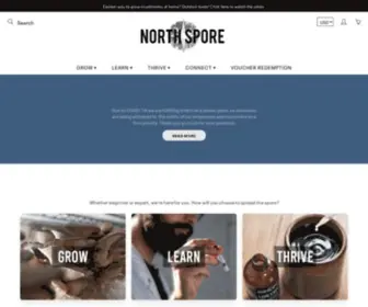 Northspore.com(North Spore) Screenshot