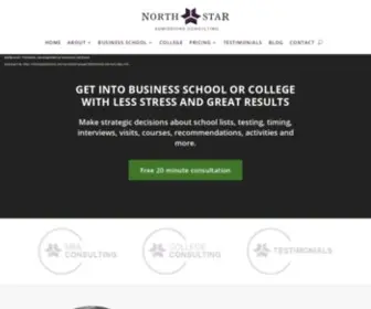 Northstaradmissions.com(North Star Admissions Consulting) Screenshot