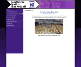 Northstarnationbasketball.com(Northstar Nation Basketball) Screenshot