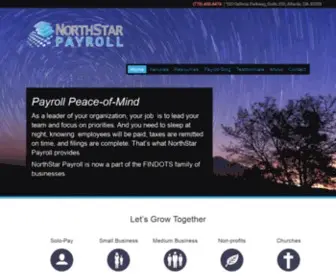 Northstarpayroll.com(A FINDOTS Company) Screenshot