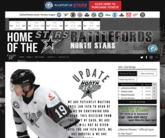 Northstars.ca(Battlefords North Stars) Screenshot