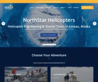 Northstartrekking.com(NorthStar Helicopters) Screenshot