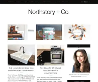 Northstoryandco.com(A lifestyle blog featuring DIY projects) Screenshot