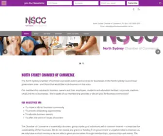 Northsydneychamber.com.au(The North Sydney Chamber of Commerce) Screenshot