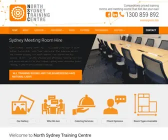 Northsydneytrainingcentre.com.au(Meeting, Computer & Training Room Hire Sydney) Screenshot