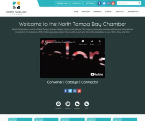 Northtampabaychamber.com(North Tampa Bay Chamber) Screenshot